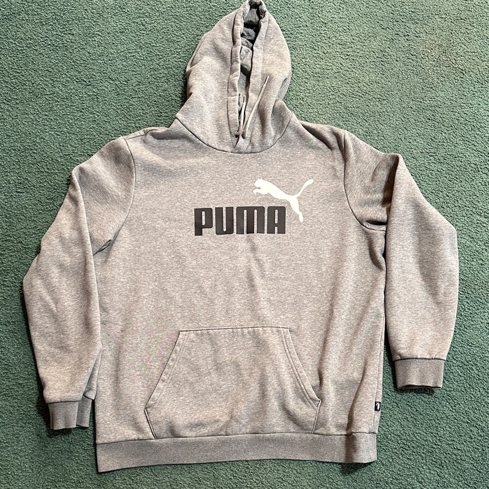 PUMA Classic Gray Hoodie for Men
